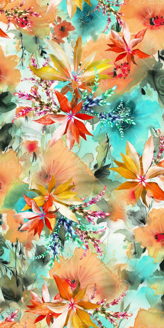 春夏华亿平台印花华亿平台图片