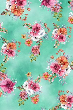 春夏华亿平台印花华亿平台图片