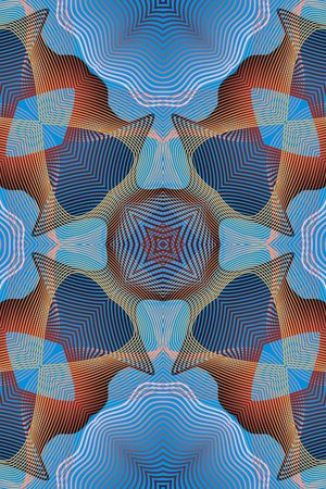 抽象印花华亿平台图片