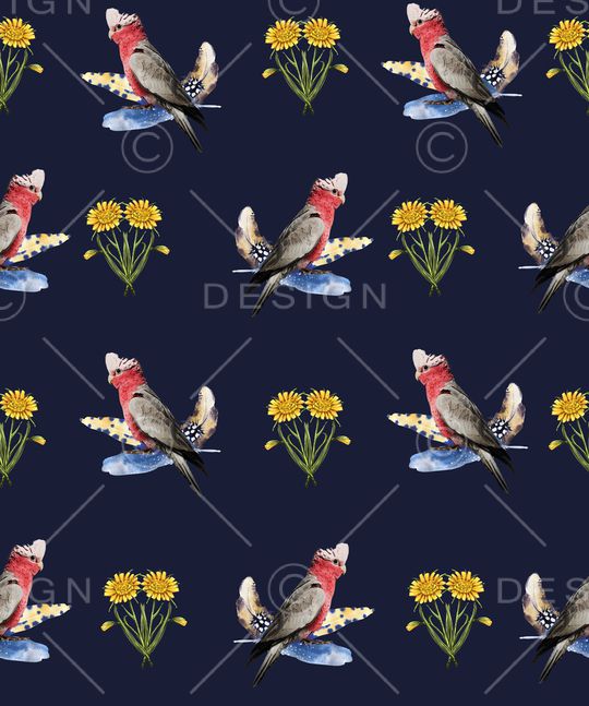 羽毛印花华亿平台图片