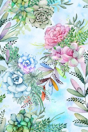 多肉印花华亿平台图片