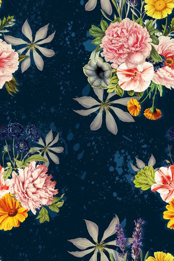 泼墨印花华亿平台图片