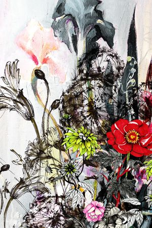 抽象印花华亿平台图片