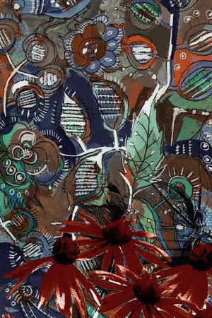 民族风印花华亿平台图片