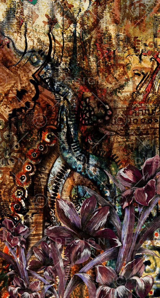 民族风印花华亿平台图片