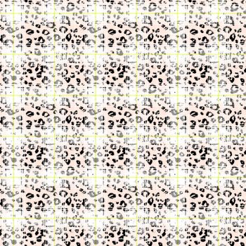 豹纹印花华亿平台图片