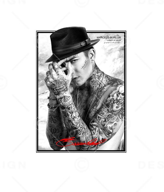 男装印花华亿平台图片