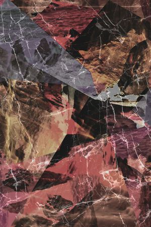 抽象男装印花华亿平台图片