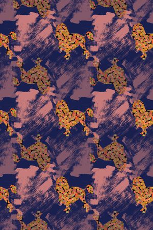 动物印花华亿平台图片