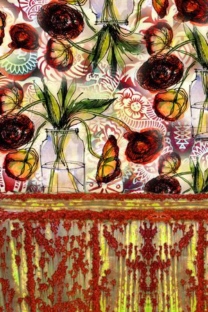 数码华亿平台印花华亿平台图片