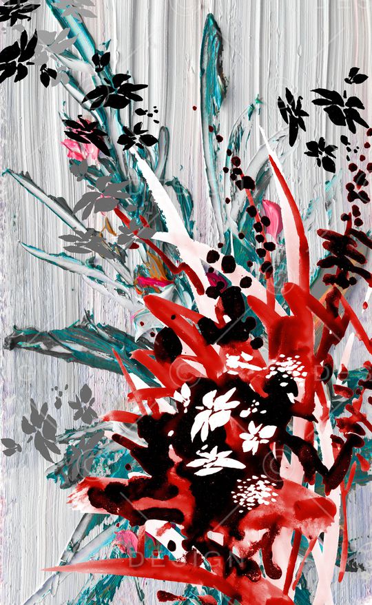 抽象印花华亿平台图片