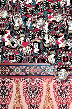 民族风印花华亿平台图片