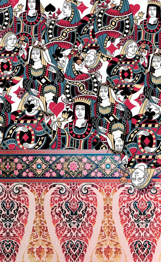 民族风印花华亿平台图片