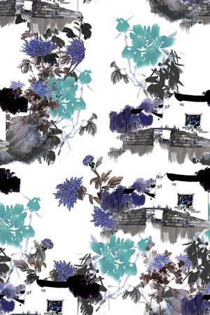 民族风印花华亿平台图片