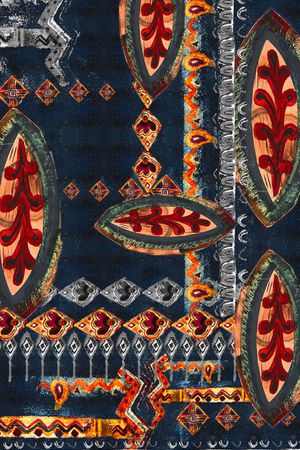 民族风印花华亿平台图片