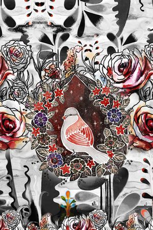 民族风印花华亿平台图片