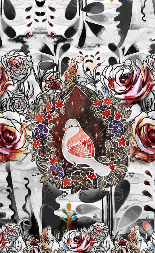 民族风印花华亿平台图片