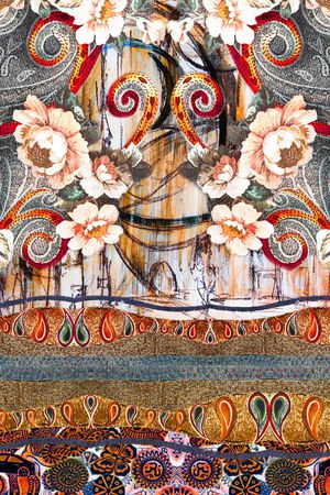 民族风印花华亿平台图片