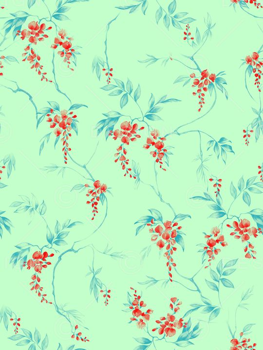 小碎花印花华亿平台图片