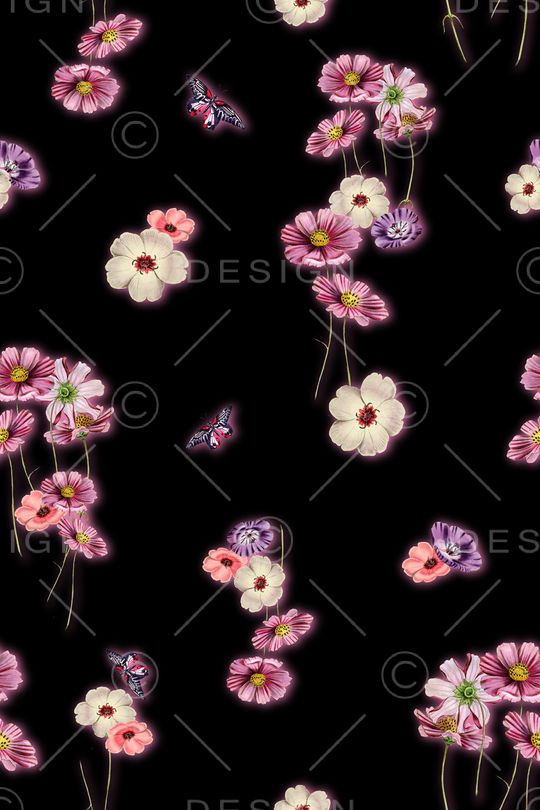 小碎花印花华亿平台图片