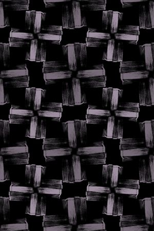 格子图案印花华亿平台图片