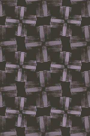 格子图案印花华亿平台图片