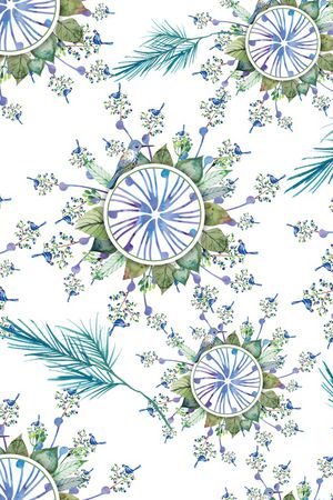 动物花卉印花华亿平台图片