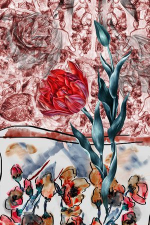 民族风印花华亿平台图片