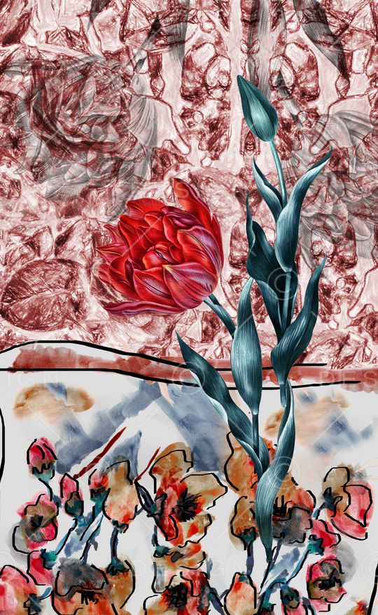 民族风印花华亿平台图片