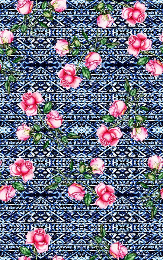 民族风印花华亿平台图片