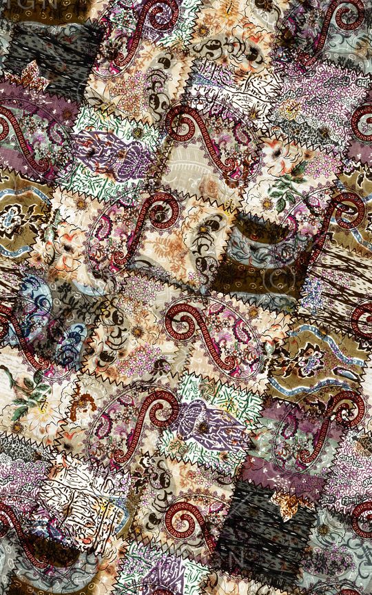 民族风印花华亿平台图片