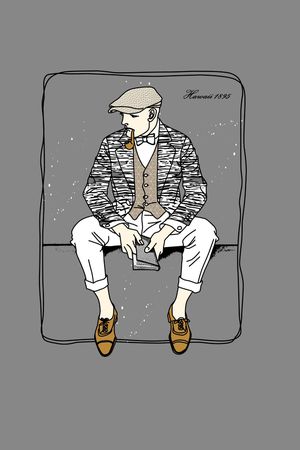 男装印花华亿平台图片