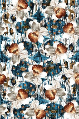 民族风印花华亿平台图片