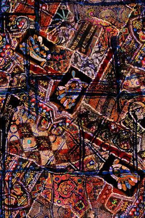 民族风印花华亿平台图片