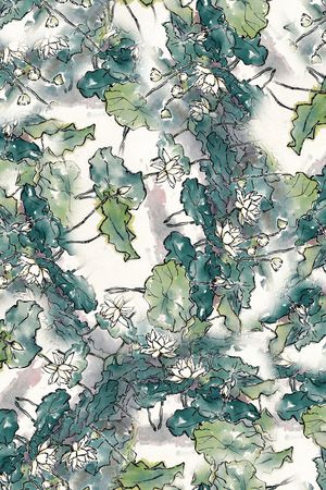 抽象印花华亿平台图片