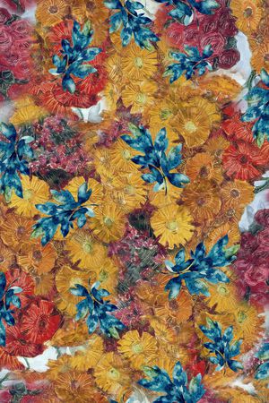 抽象印花华亿平台图片