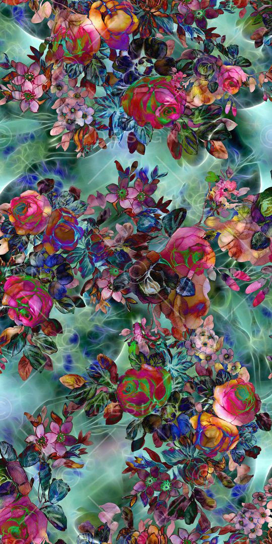 小碎花印花华亿平台图片