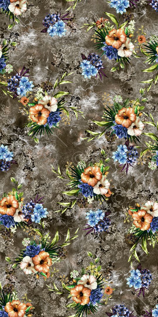 春夏华亿平台印花华亿平台图片