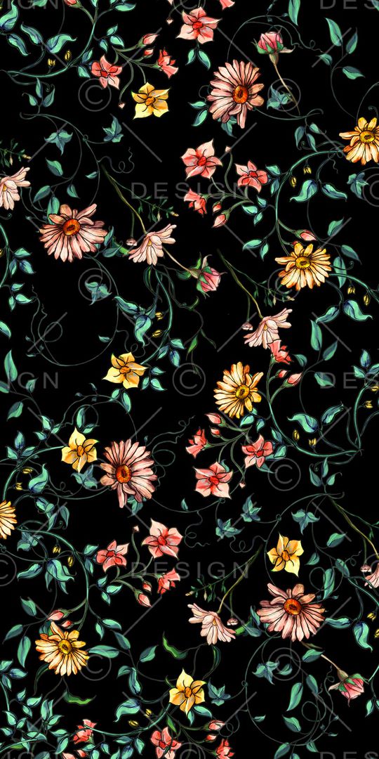 春夏华亿平台印花华亿平台图片