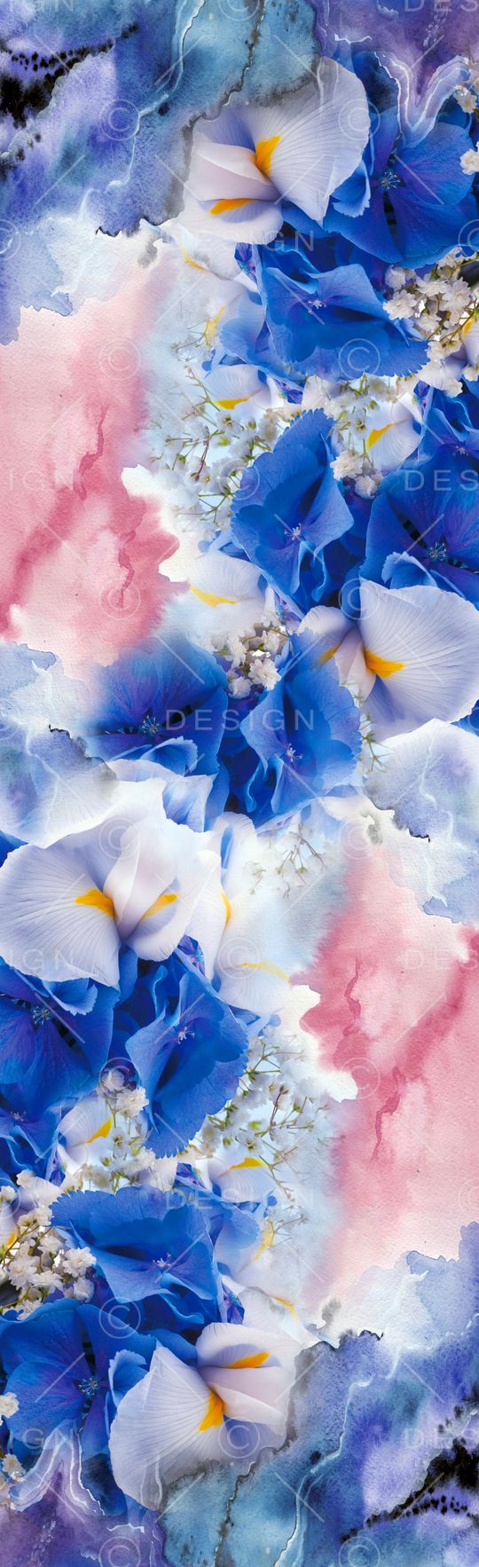 围巾印花华亿平台图片