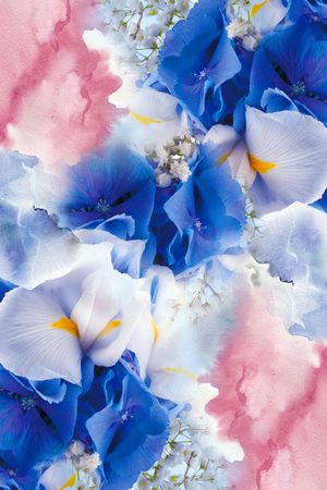 围巾印花华亿平台图片