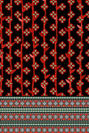 民族风印花华亿平台图片