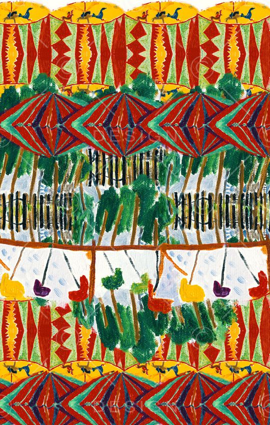 波西米亚印花华亿平台图片