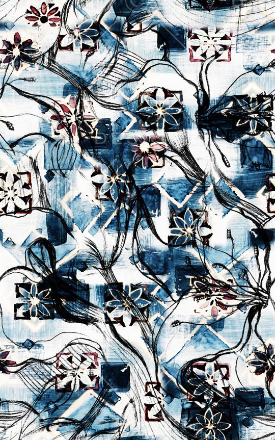 民族风印花华亿平台图片