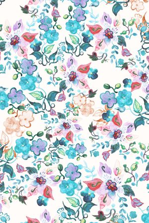 小碎花印花华亿平台图片