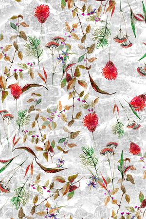 小碎花印花华亿平台图片