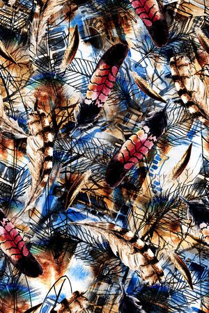 民族风印花华亿平台图片