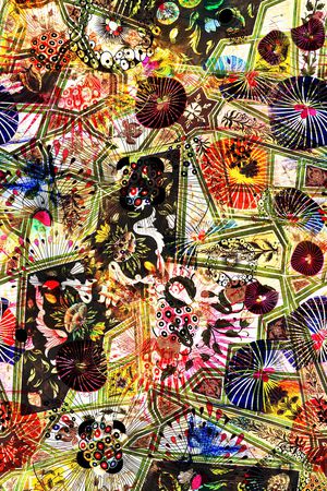 民族风印花华亿平台图片