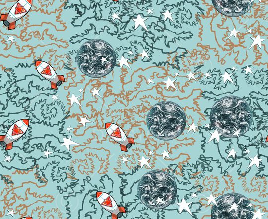 线条印花华亿平台图片