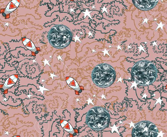 线条印花华亿平台图片